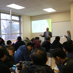 扬州市中小学教学名师高级研修班来英培训报道六