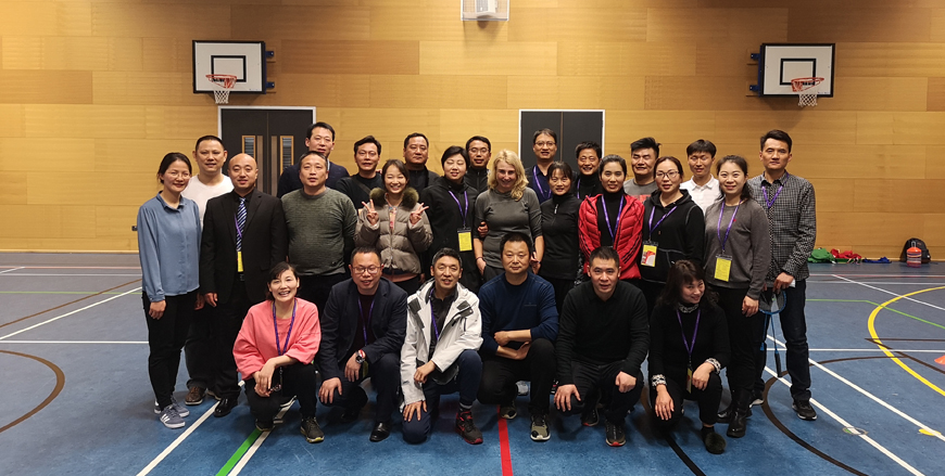 CPD Programmes - PE Teacher Delegation from Jiangsu