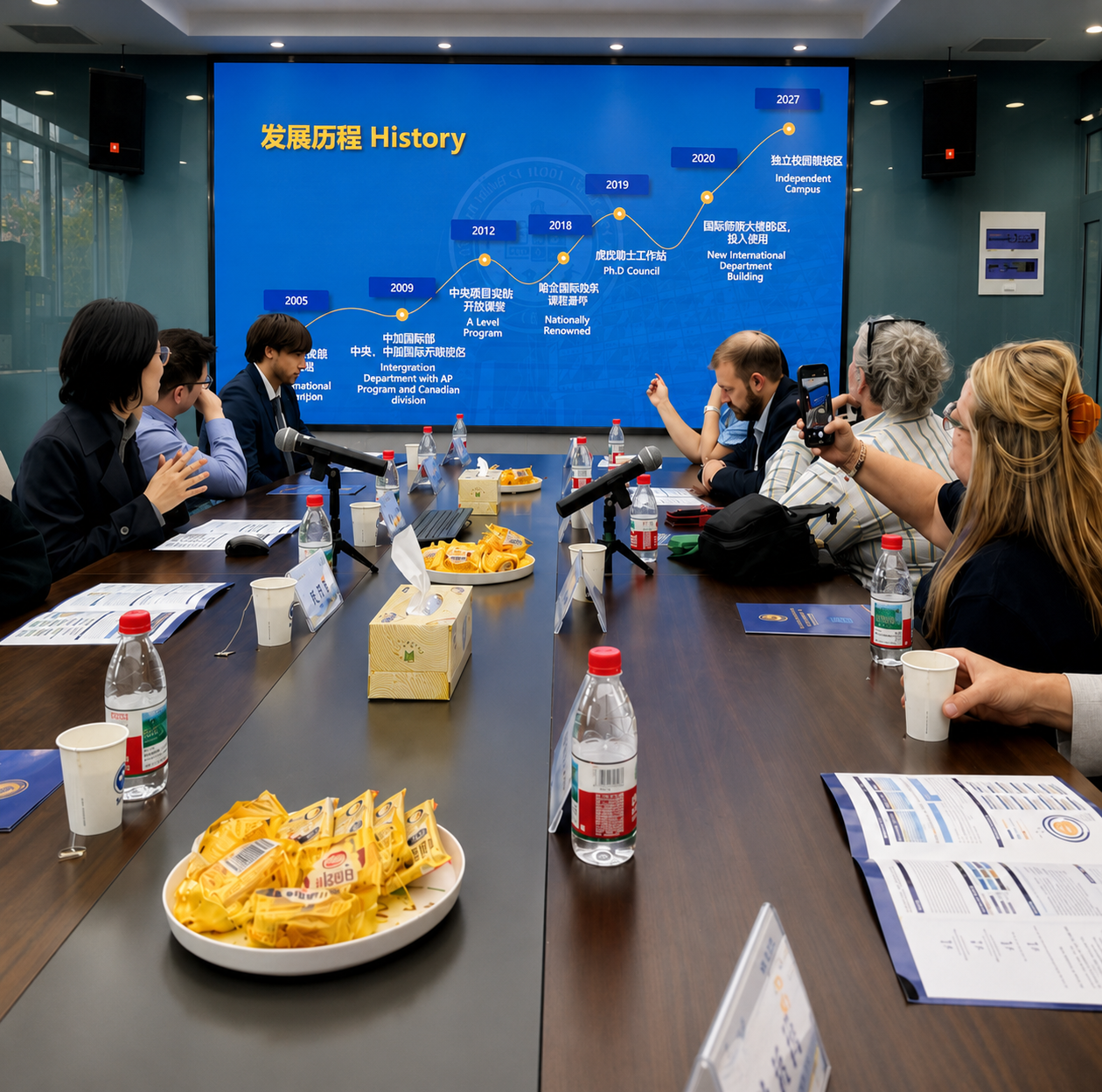 UK Headteachers Visit Nanjing Jinling Hexi School